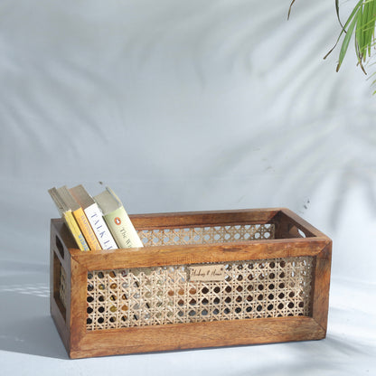 RATTAN ORGANISER