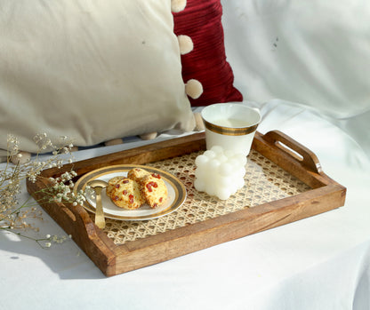 AMORE RATTAN TRAY