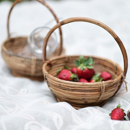 HOOP CANE BASKET